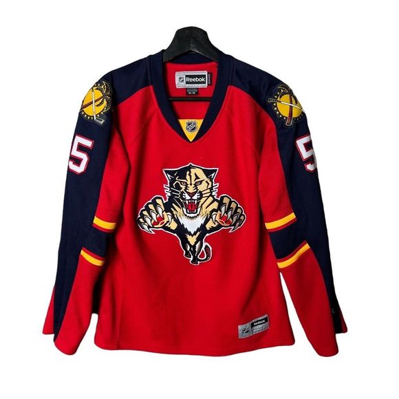 NHL Reebok Florida Panthers Ekblad Jersey Womens Medium - Picture 1 of 3